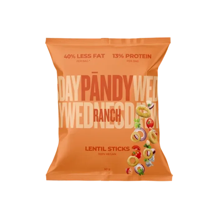 PÄNDY – Lentil Rings Ranch (50g)