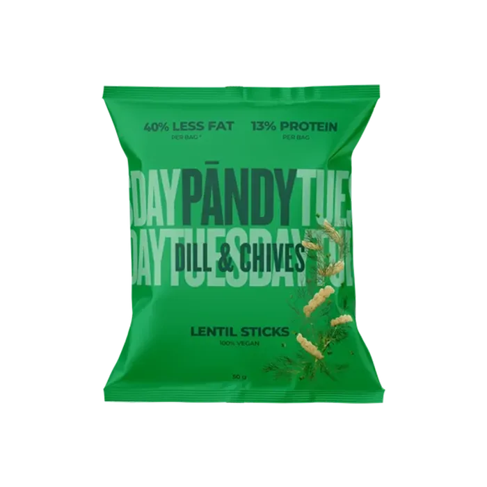 PÄNDY – Lentil Sticks Dill & Chive (50g)