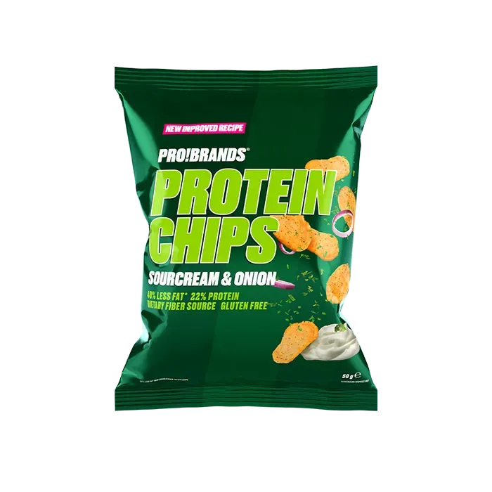 ProBrands – Protein Chips Sour Cream & Onion (50g)