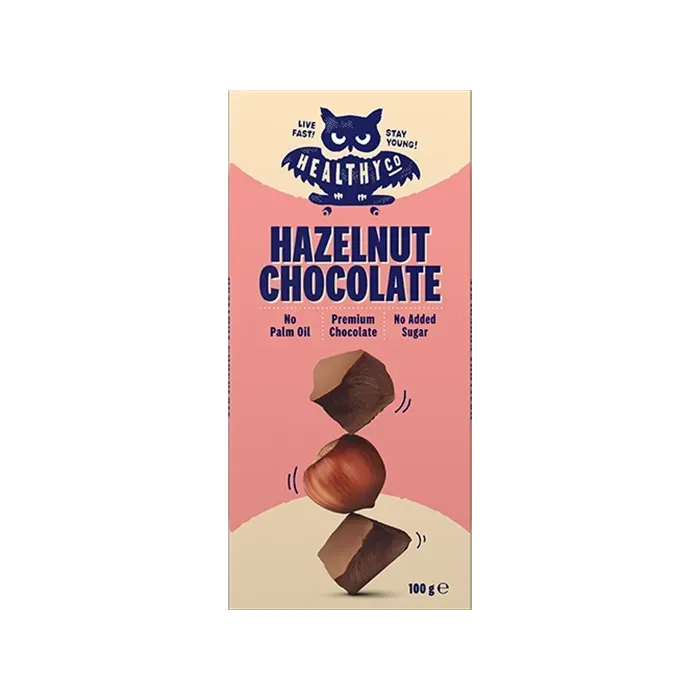 HealthyCo – Hazelnut Chocolate (100g)