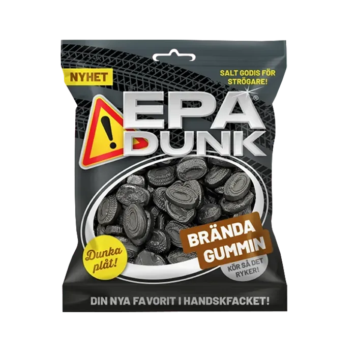 EPA Dunk – Brända Gummin (80g)