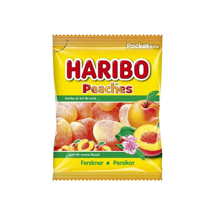 Haribo – Peaches (80g)