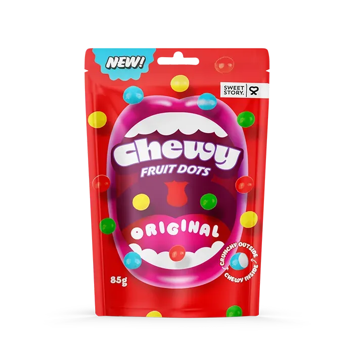 Sweet Story – Chewy Fruit Dots Original (85g)