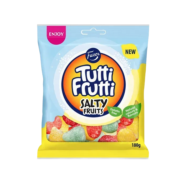 Fazer – Tutti Frutti Salty Fruits (180g)