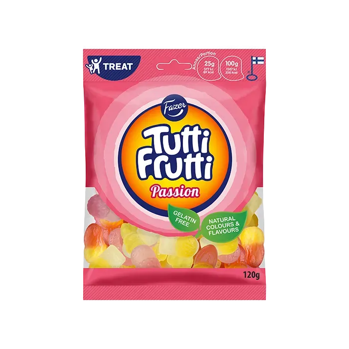 Fazer – Tutti Frutti Passion (120g)