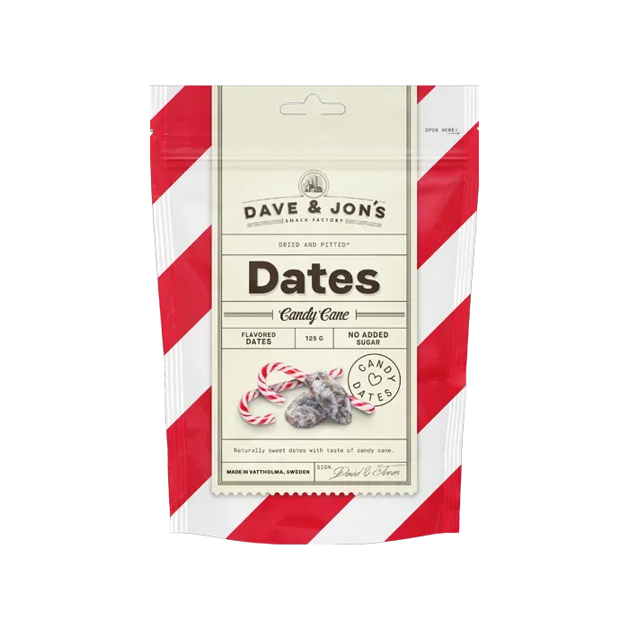 Dave & Jon’s – Candy Cane Dates (125 g)