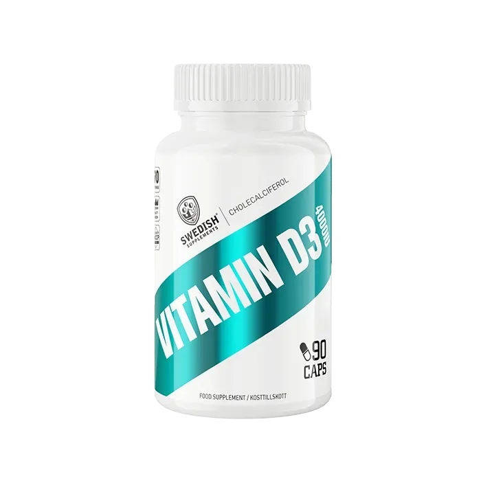 Swedish Supplements – Vitamin D3 4000 IU (90 Caps)