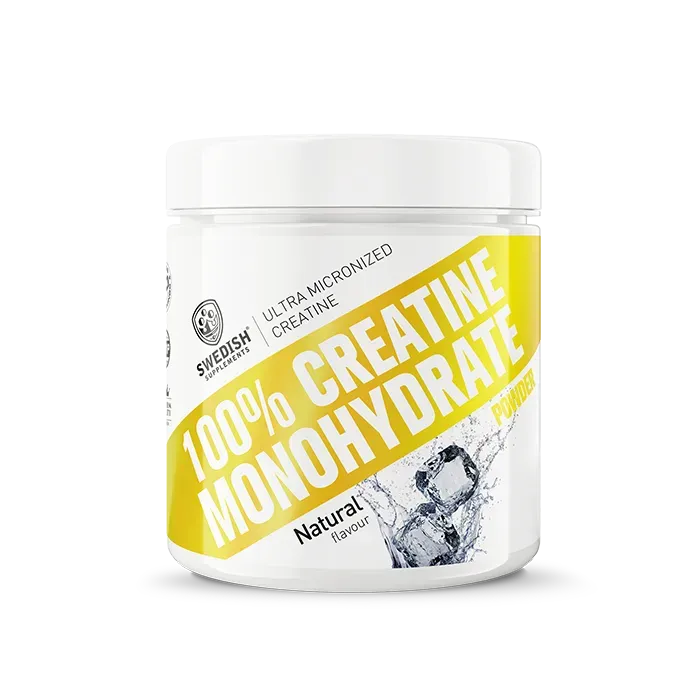 Swedish Supplements – Creatine Monohydrate (250g)