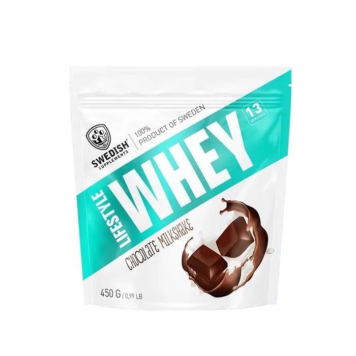 Swedish Supplements – Lifestyle Whey Chocolate Milkshake (450g)