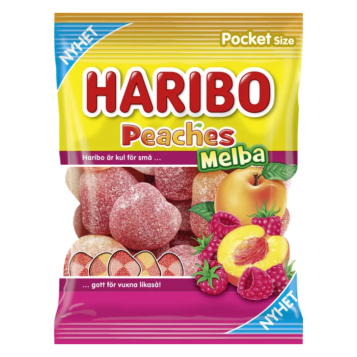 Haribo – Peaches Melba (80g)