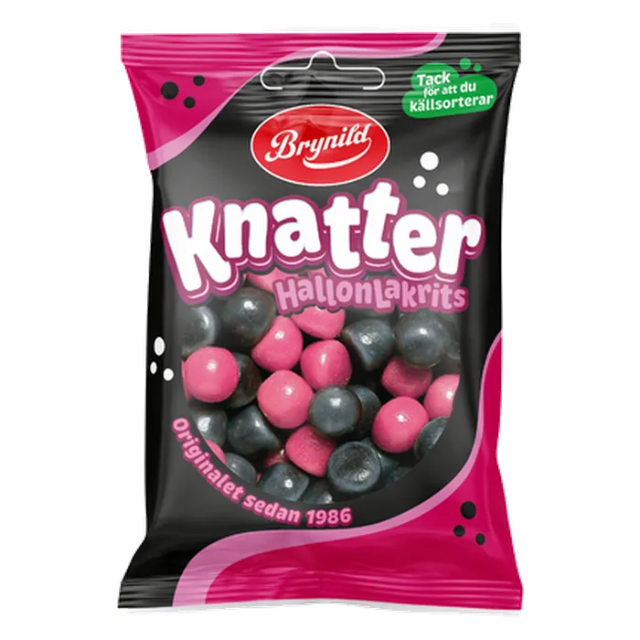 Brynild – Knatter Raspberry & Liquorice (80g)
